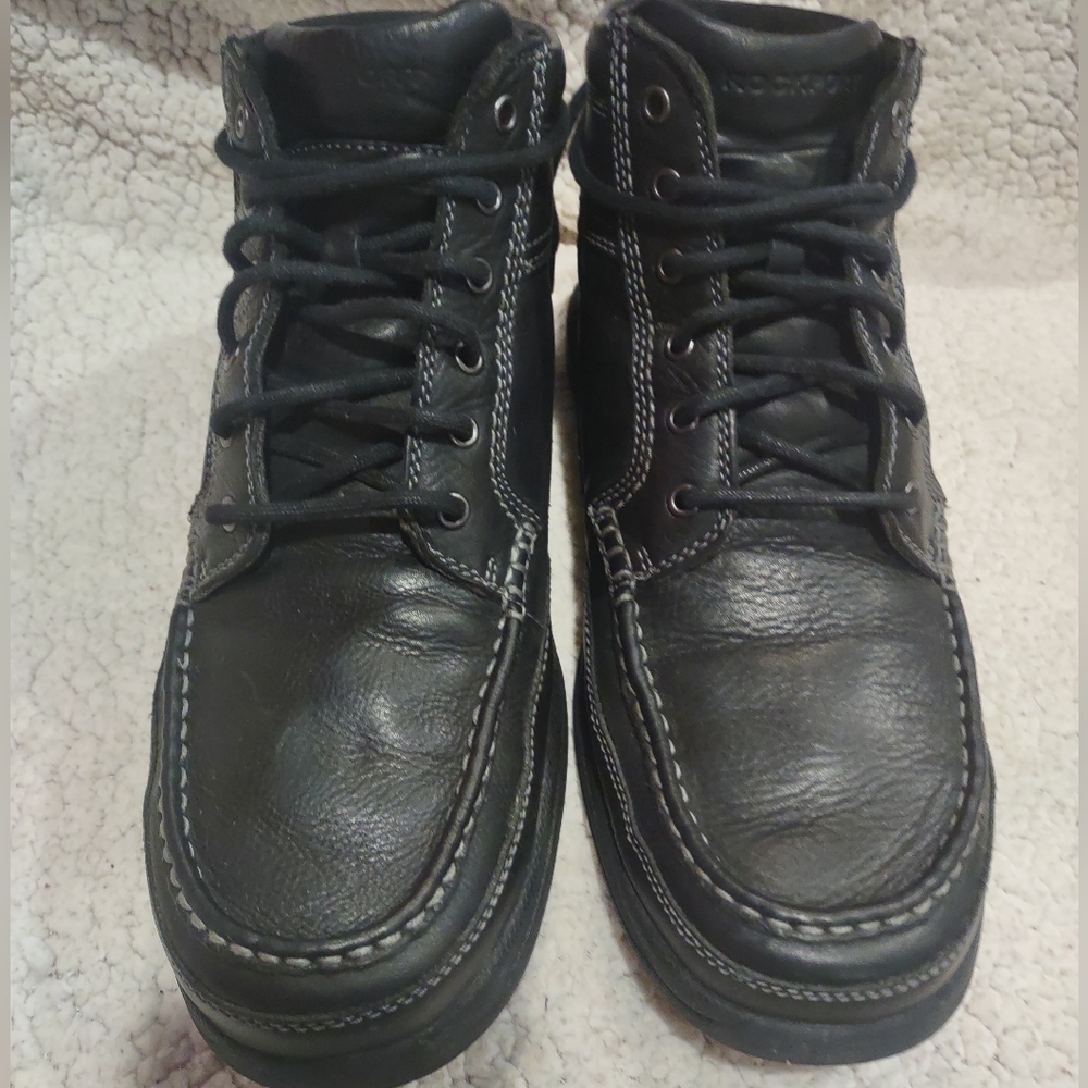 Black Rockport Chukka Trail Boots  Sz 9.5W